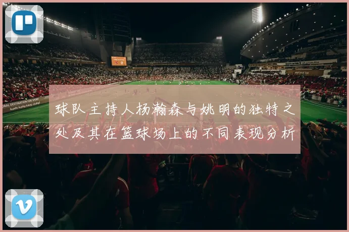 球队主持人杨瀚森与姚明的独特之处及其在篮球场上的不同表现分析